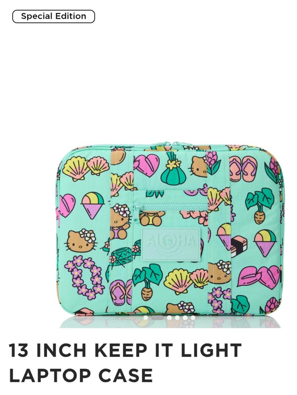 Aloha Collection x Hello Kitty (Sun Kissed) Icons 13" Laptop Case- Hawaii Exclus